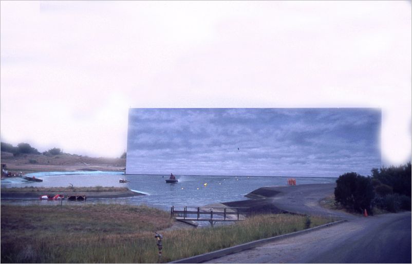 Movie set for jaws